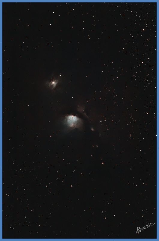 M78_070211.jpg -    Objekt: M78    Sternbild: Orion - Orion Aufnahmeort: Senden Aufnahmedatum: 07.02.2011 Belichtung: 16 x 300 sec Optik: Takahashi 120 mm TSA mit 2,5'' TS-Flattener Kamera: Canon 400D mit Lumicon Deep Sky Filter 