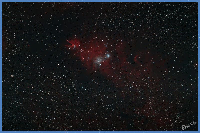NGC2264_060410.jpg -    Objekt: NGC2264 - Weihnachtsbaum Sternhaufen mit Konusnebel und NGC2261 (Hubbles Veränderlichem Nebel)    Sternbild: Monoceros - Einhorn Aufnahmeort: Senden Aufnahmedatum: 06.04.2010 Belichtung: 14 x 300 sec Optik: Pentax SDHF 75 mm Kamera: Canon 400D Astro mit Lumicon Deep Sky Filter 
