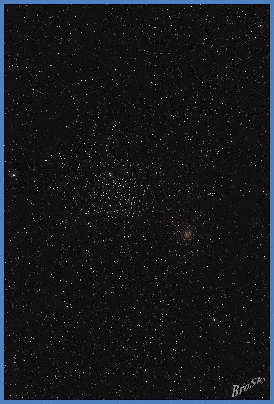 M35_070410.jpg -    Objekt: M35    Sternbild: Gemini - Zwillinge Aufnahmeort: Senden Aufnahmedatum: 07.04.2010 Belichtung: 20 x 180 sec Optik: Pentax SDHF 75 mm Kamera: Canon 400D Astro mit Lumicon Deep Sky Filter 