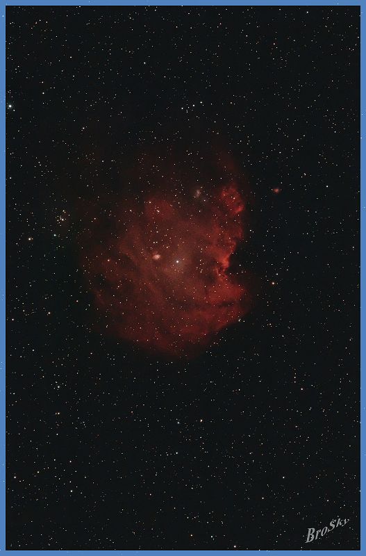 NGC2175_080311.jpg -    Objekt: NGC2175    Sternbild: Orion - Orion Aufnahmeort: Senden Aufnahmedatum: 08.03.2011 Belichtung: 16 x 300 sec Optik: Takahashi 120mm TSA mit 2,5'' TS-Flattener Kamera: Canon 400D Astro mit Lumicon Deep Sky Filter 